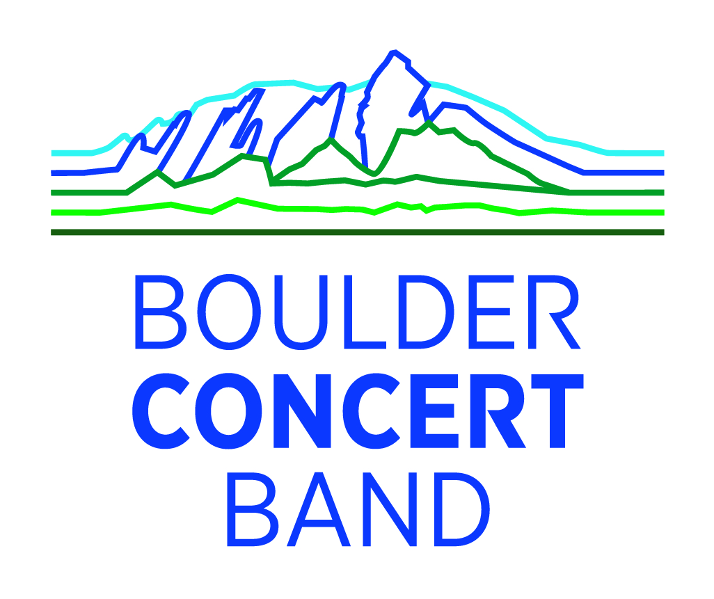 Boulder Concert Band logo stacked