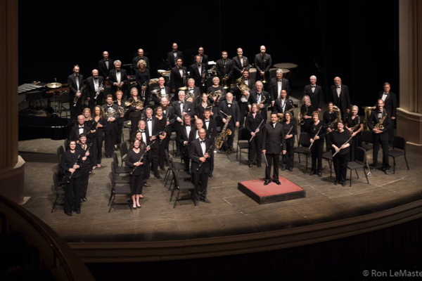 Macky Auditorium, October 2016, Rafael Antonio Rodriguez and the Boulder Concert Band on stage